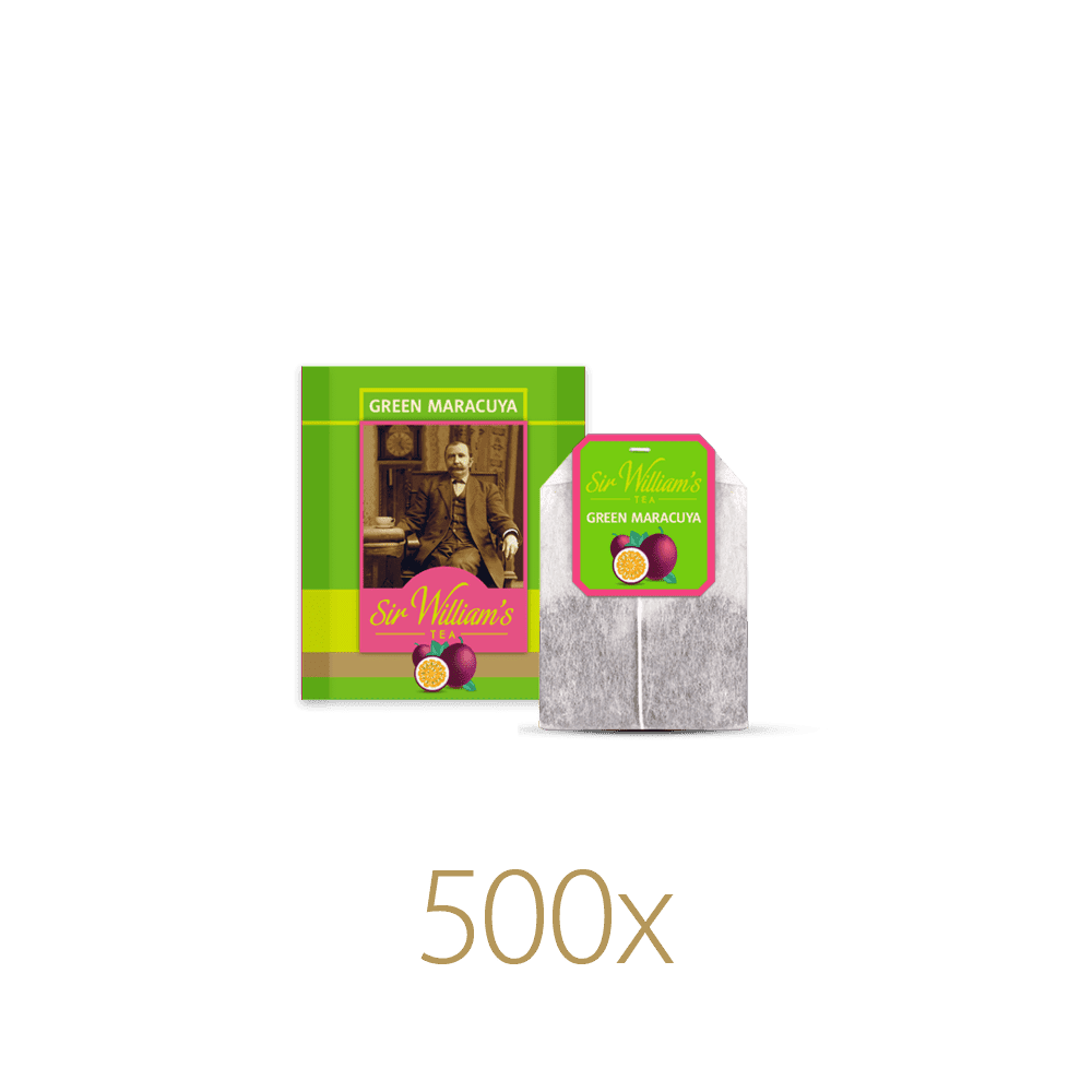 Zielona Herbata Sir William’s Tea Green Maracuja 500 Saszetek 
