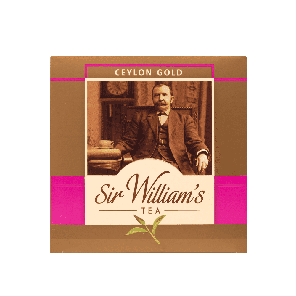 Herbata Czarna Sir William’s Tea Ceylon Gold 50 Saszetek 