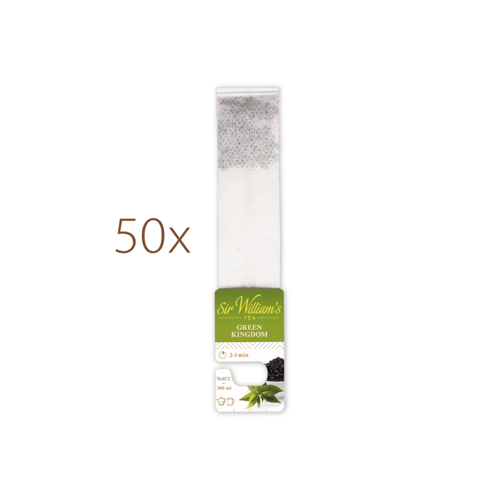 Zielona Herbata Sir William's Royal Green Kingdom 50 Saszetek 