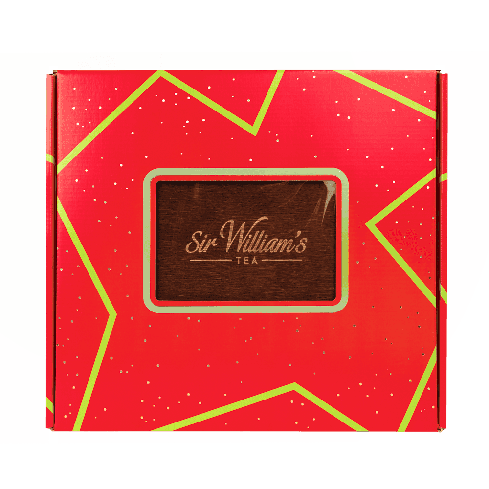 DREWNIANA SKRZYNKA 180 HERBAT SIR WILLIAM’S TEA