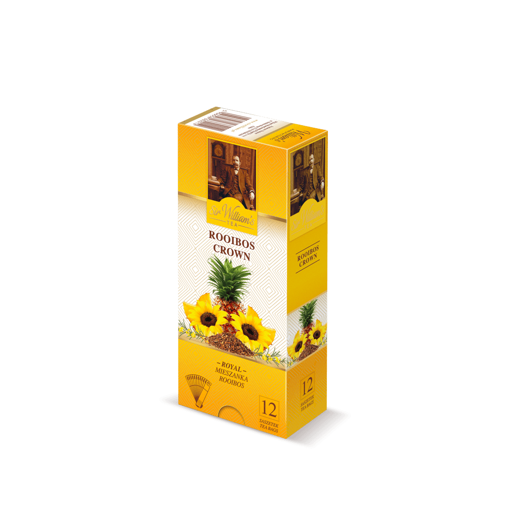 Mieszanka Rooibos Sir William's Rooibos Crown 12 Saszetek