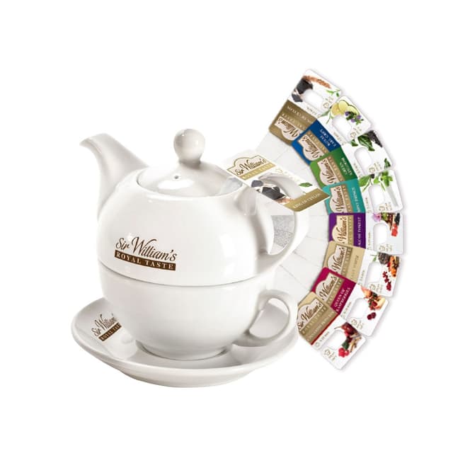 Zestaw Porcelanowy Sir William's Royal DUO & 8 Herbat
