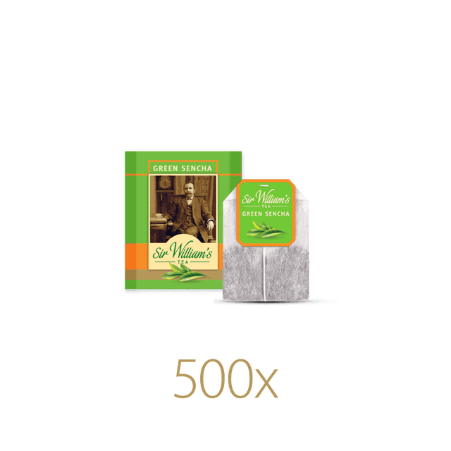 Zielona Herbata Sir William’s Tea Green Sencha 500 Saszetek